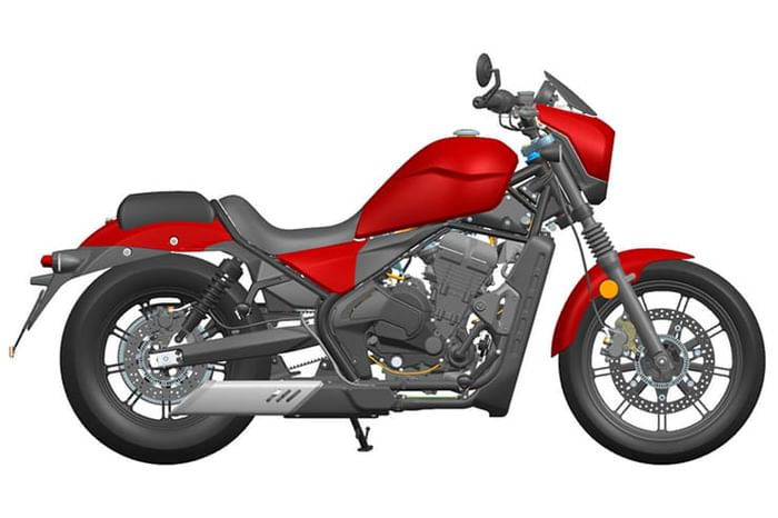 Moto Morini 650cc cruiser