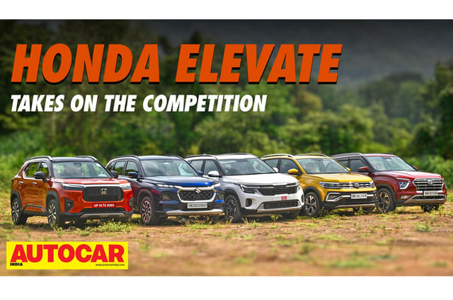 Elevate vs Seltos vs Creta vs Grand Vitara vs Taigun: Midsize SUV comparison video