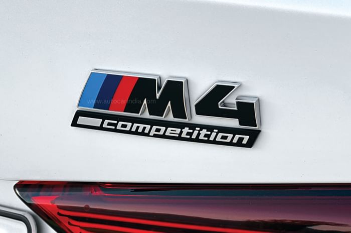 2024 BMW M4 Competition badge 2024 BMW M4 Competition badge
