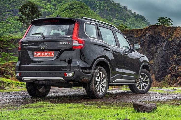 Mahindra Scorpio N rear Mahindra Scorpio N rear