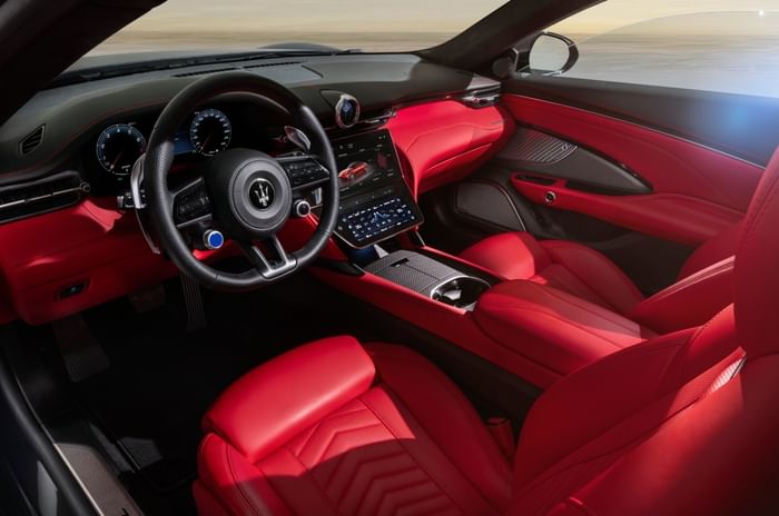 Maserati GranCabrio interior Maserati GranCabrio interior