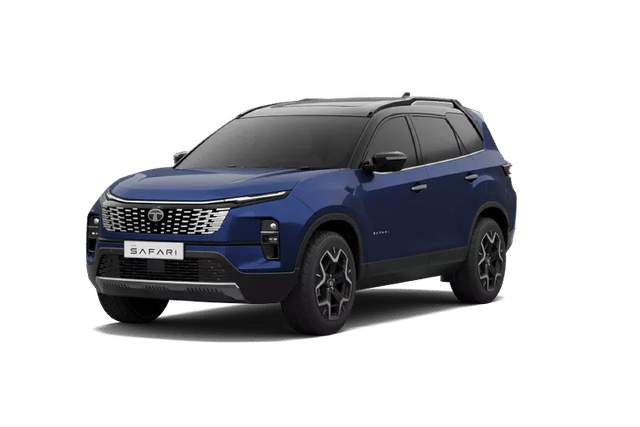 Tata Safari Black / Galactic Sapphire (dual Tone) Color Image